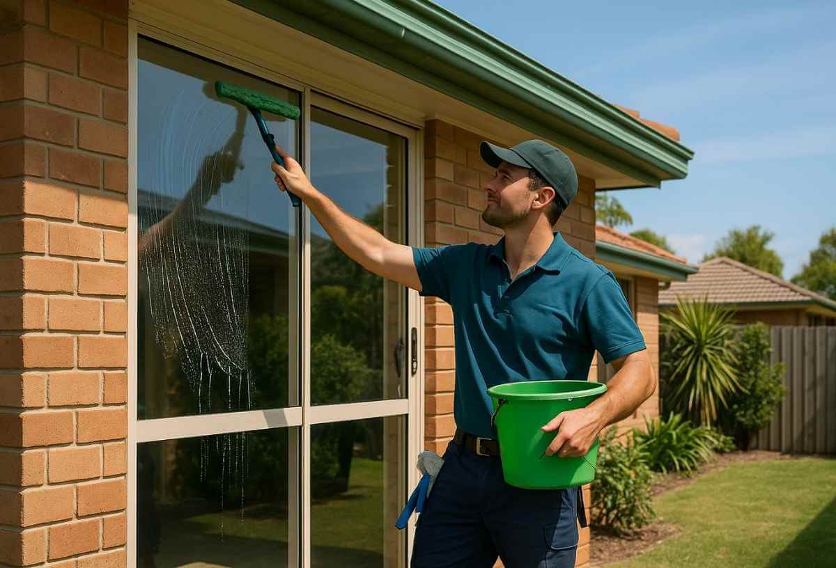 Professional window cleaning in Manly