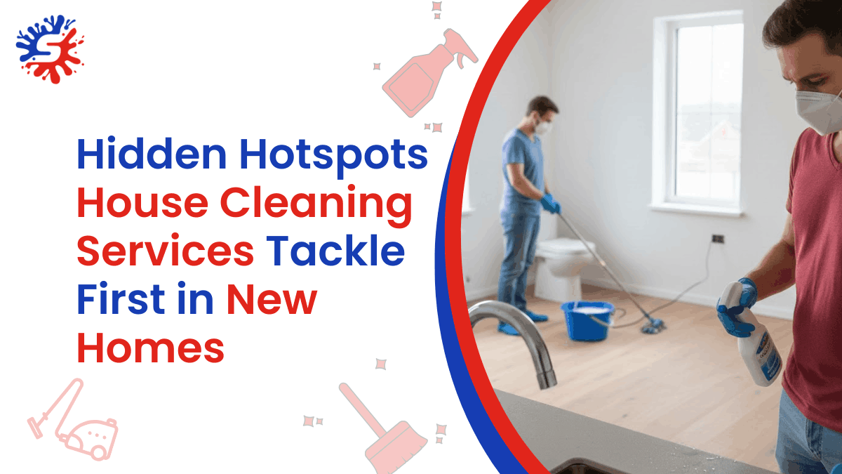 Hidden Germ Hotspots House Cleaning Services Tackle First in New Homes