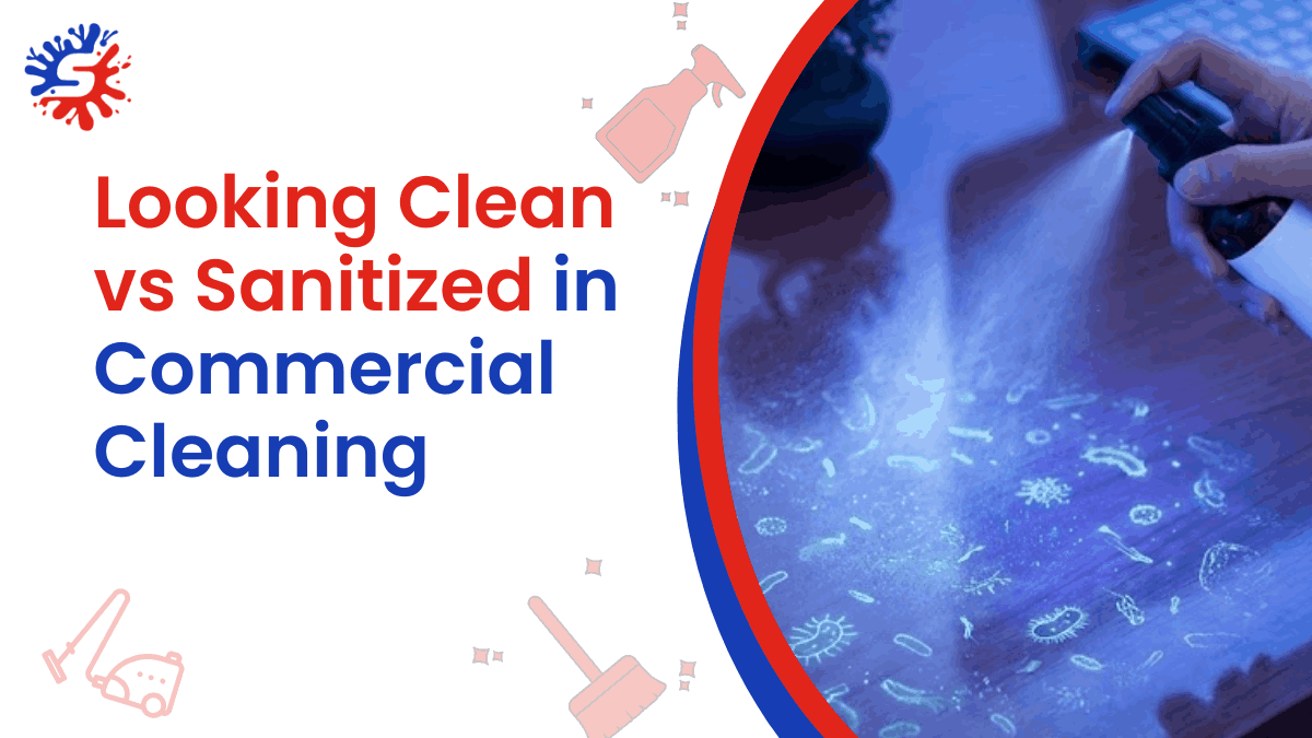 Difference Between "Looking Clean" and "Sanitized" Commercial Cleaning