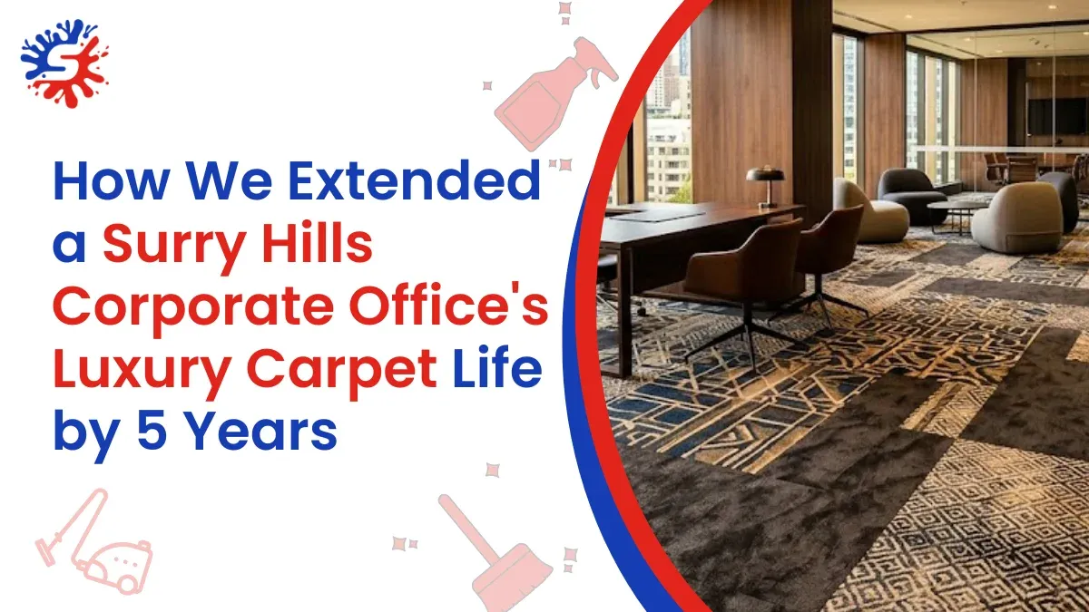 How We Extended a Surry Hills Office's Luxury Carpet Life by 5 Years