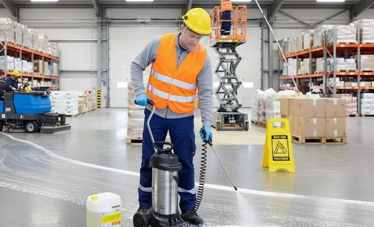 Warehouse Cleaning